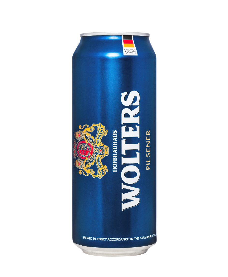 WOLTER PILSENER - bia lúa mạch ( bia vàng ). 